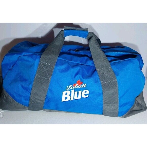 Cabela's Labatt Blue Extra Large Duffel Bag Gym Sports Camping Vacation Hunting - Picture 1 of 16